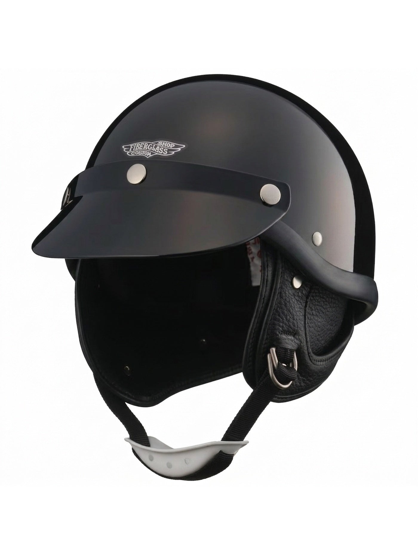 TT&CO.【any motorcycle別注 】FiberGlass Customshop SHORTY BLACK RUBBER TRIM