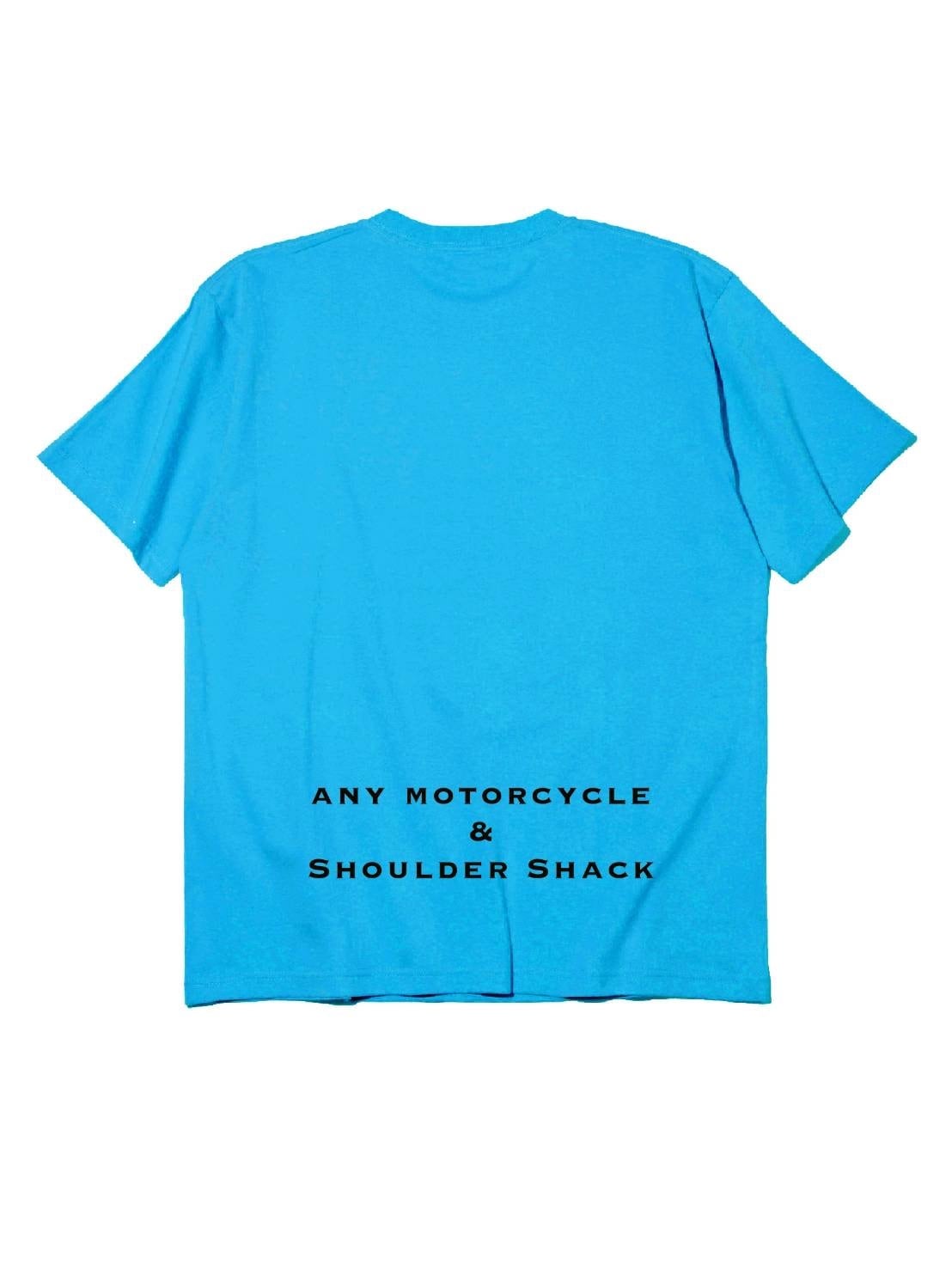 フォー・フェイスTシャツ(ターコイズブルー) 【受注販売商品】