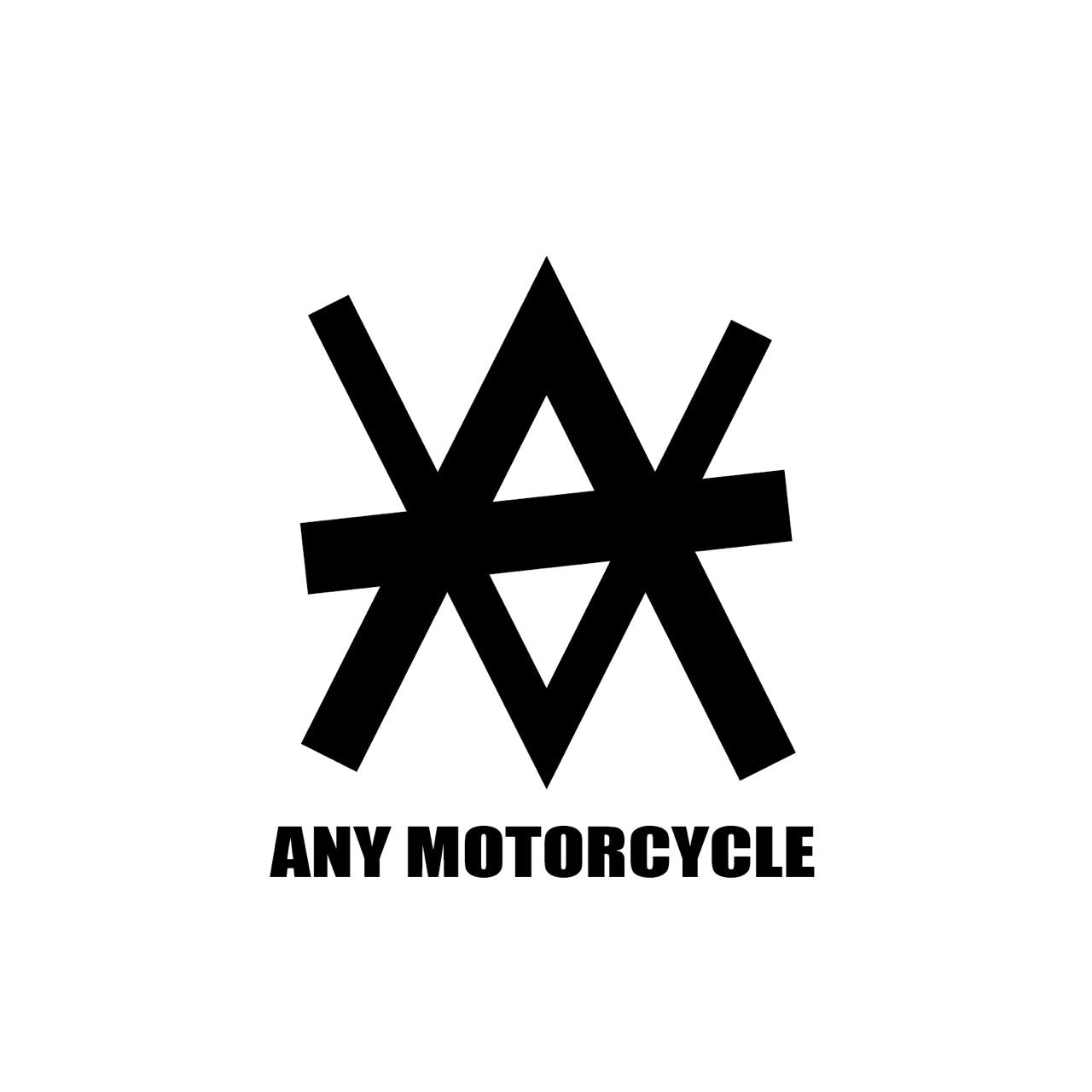 any motorcycle オフィシャルロゴ刺繍キャップ