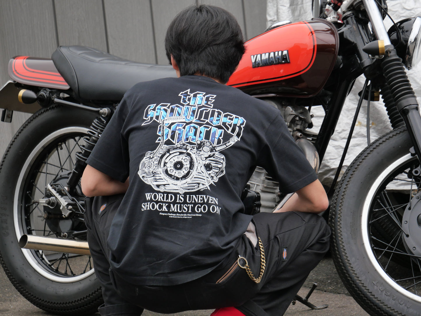 乾式クラッチTシャツ