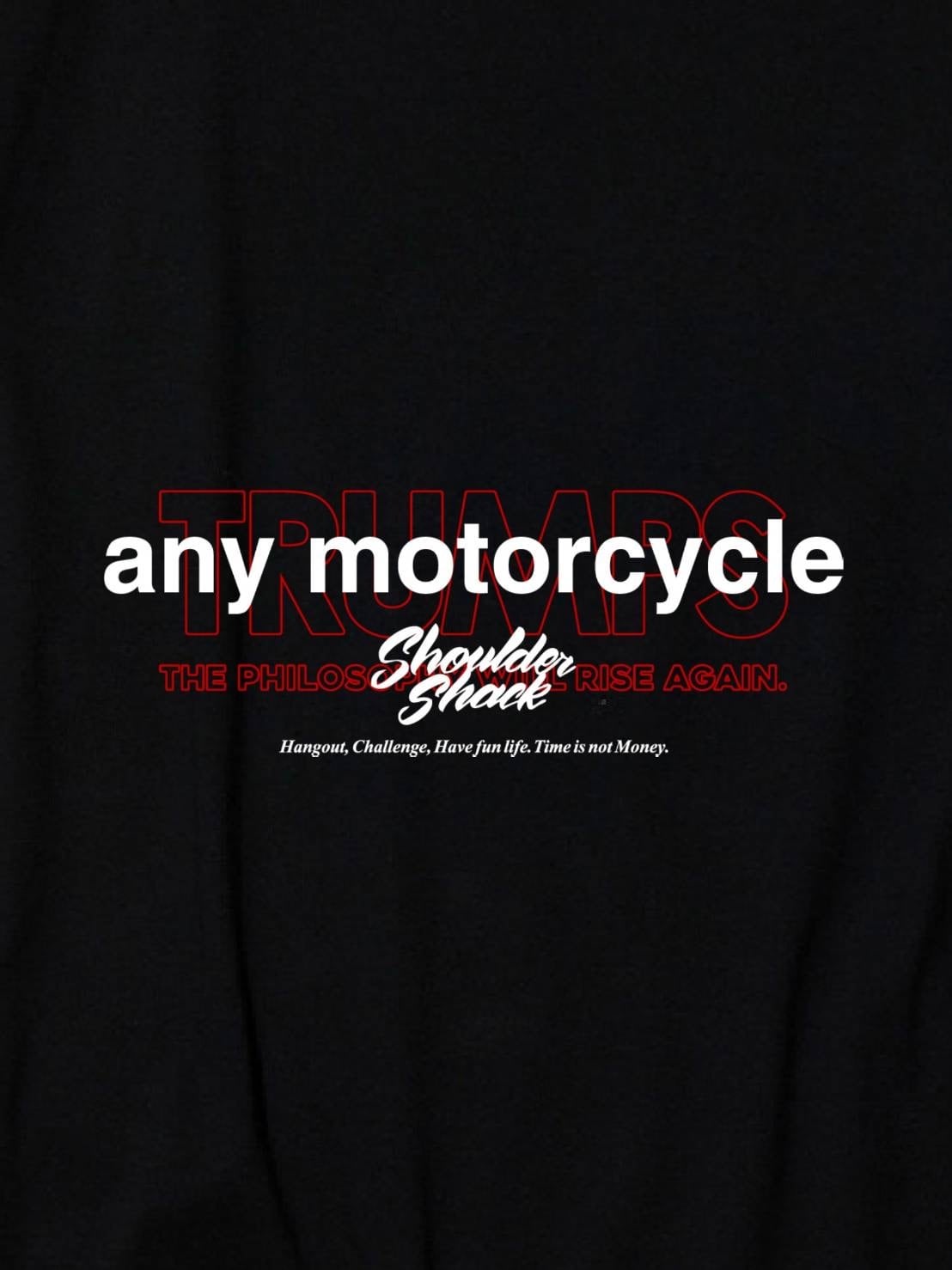 スカルTシャツ(ブラック)【受注販売商品】