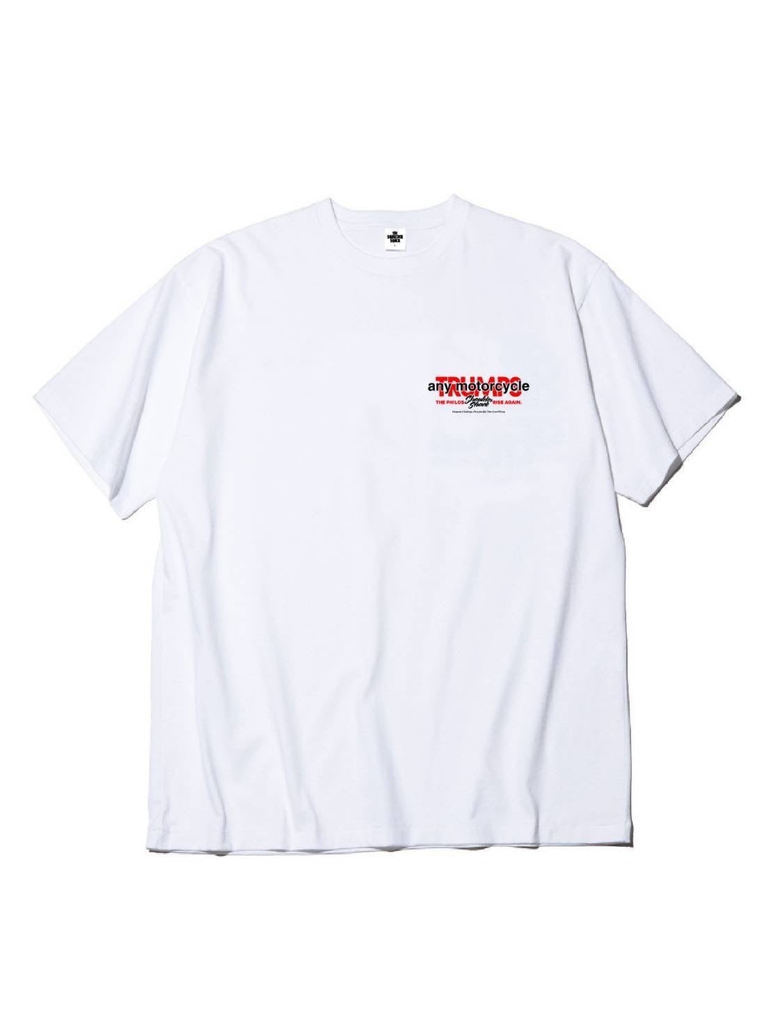 スカルTシャツ(ホワイト)【受注販売商品】