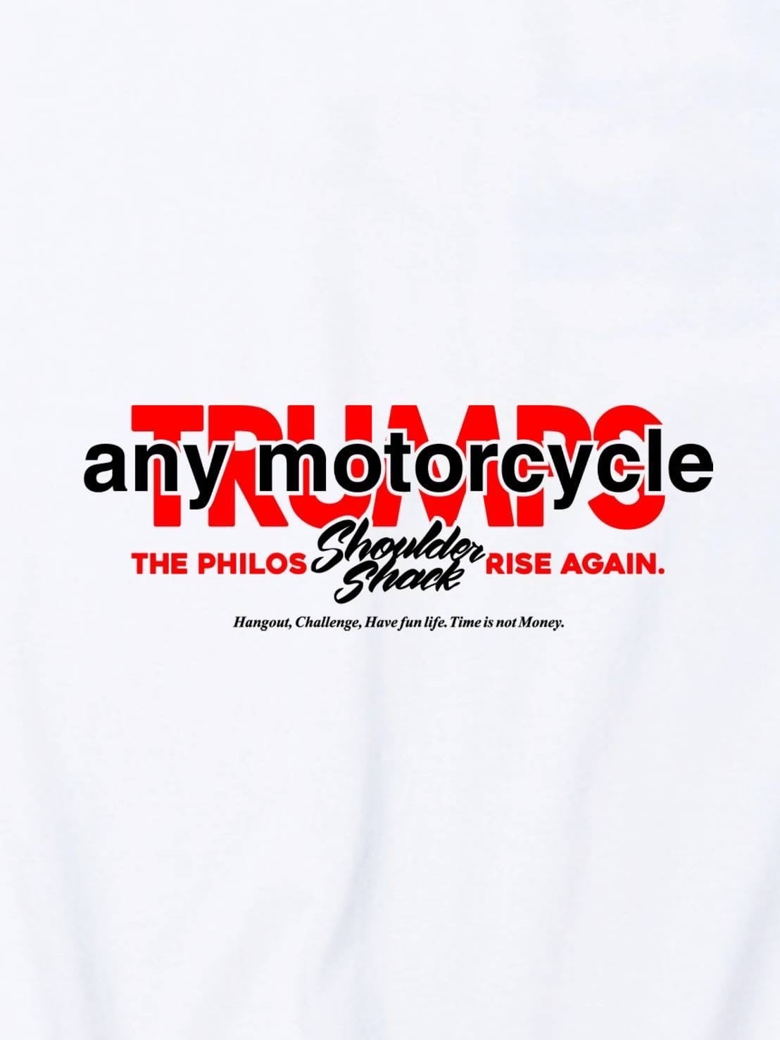スカルTシャツ(ホワイト)【受注販売商品】