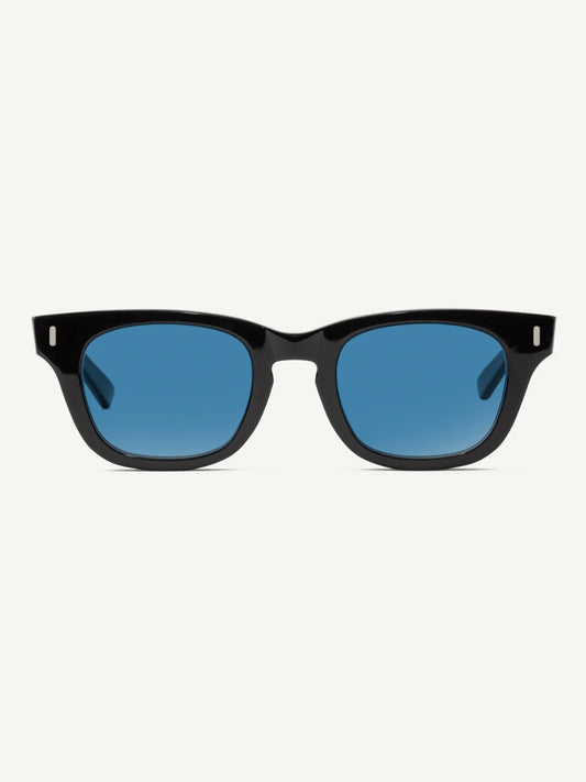 DECADE EYEWEAR | EARL 50s - GLOSS BLACK/BLUE