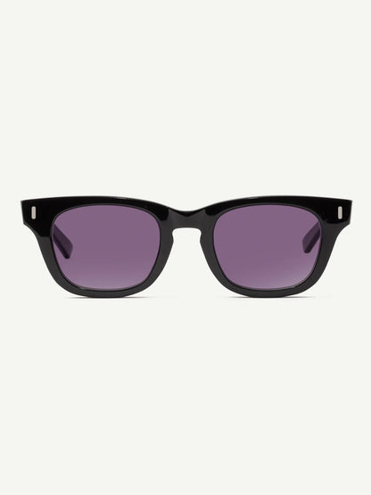 DECADE EYEWEAR | EARL 50s - GLOSS BLACK/PURPLE