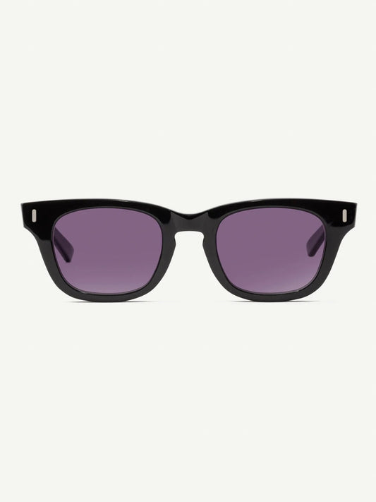 DECADE EYEWEAR | EARL 50s - GLOSS BLACK/PURPLE