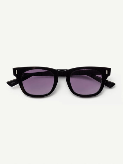 DECADE EYEWEAR | EARL 50s - GLOSS BLACK/PURPLE