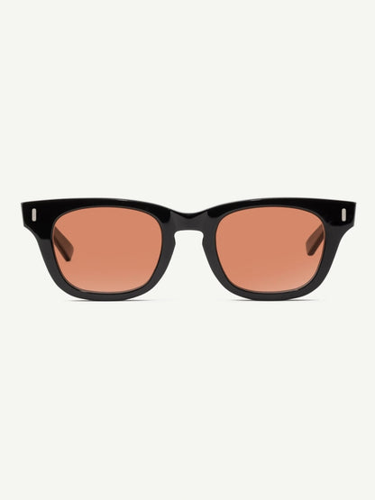 DECADE EYEWEAR | EARL 50s - GLOSS BLACK/SUNSET