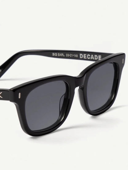 DECADE EYEWEAR | BIG EARL 50s - GLOSS BLACK/GARY