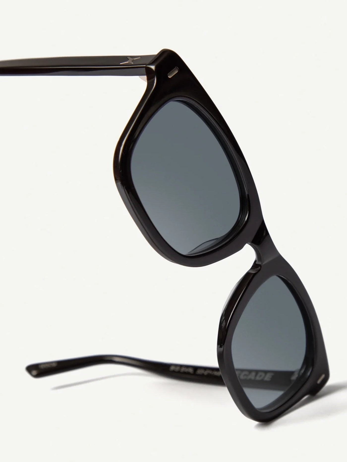 DECADE EYEWEAR | BIG EARL 50s - GLOSS BLACK/GARY