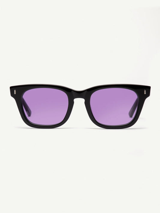 DECADE EYEWEAR | BIG EARL 50s - GLOSS BLACK/PURPLE