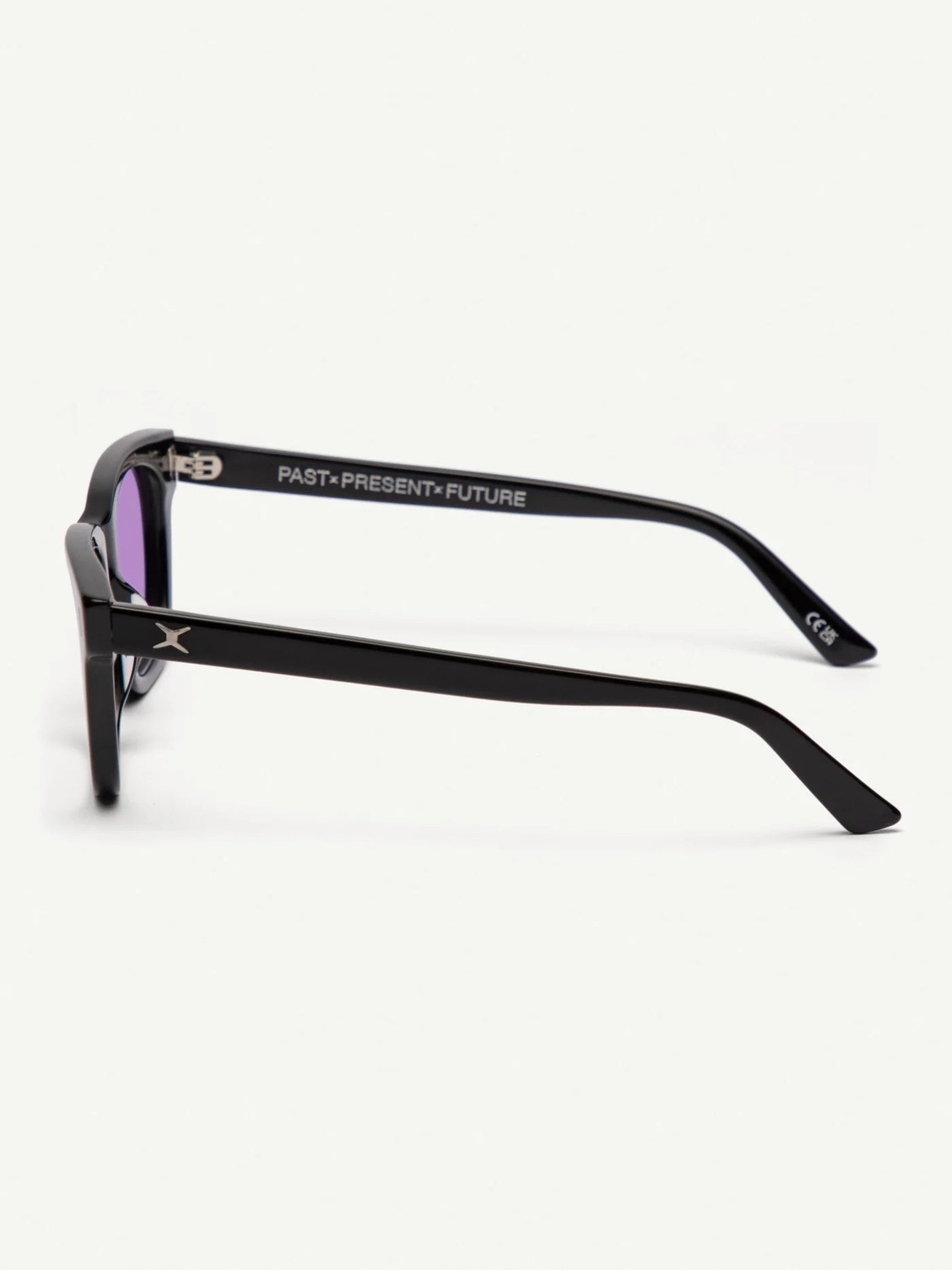 DECADE EYEWEAR | BIG EARL 50s - GLOSS BLACK/PURPLE