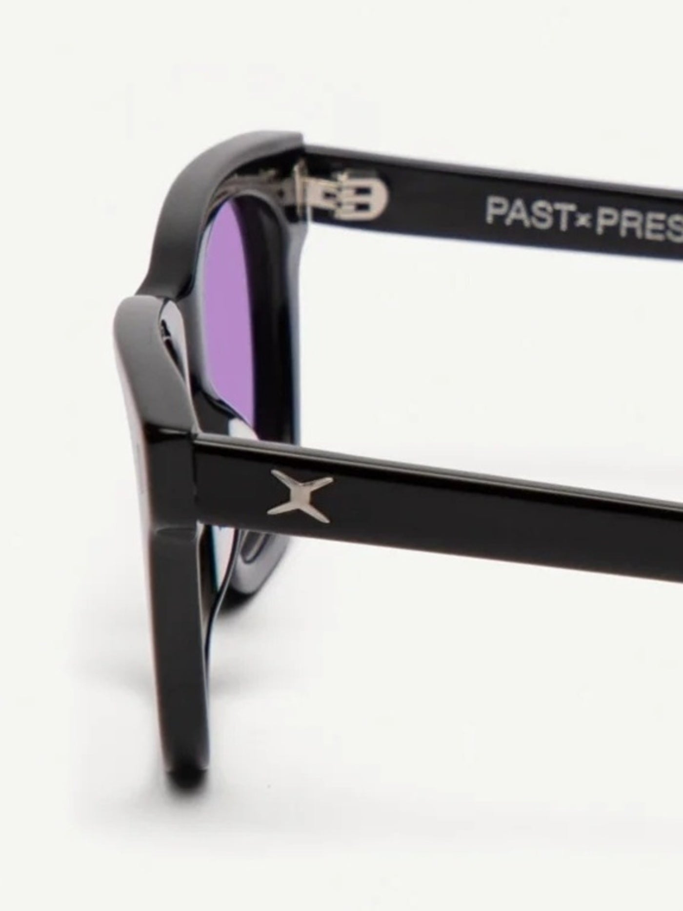 DECADE EYEWEAR | BIG EARL 50s - GLOSS BLACK/PURPLE