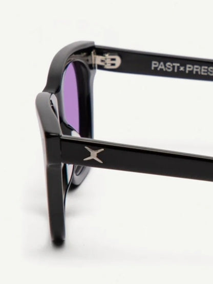 DECADE EYEWEAR | BIG EARL 50s - GLOSS BLACK/PURPLE