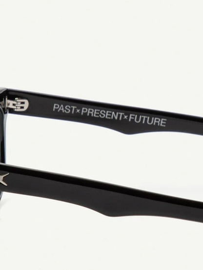 DECADE EYEWEAR | MELVIN 80s - GLOSS BLACK/BLUE