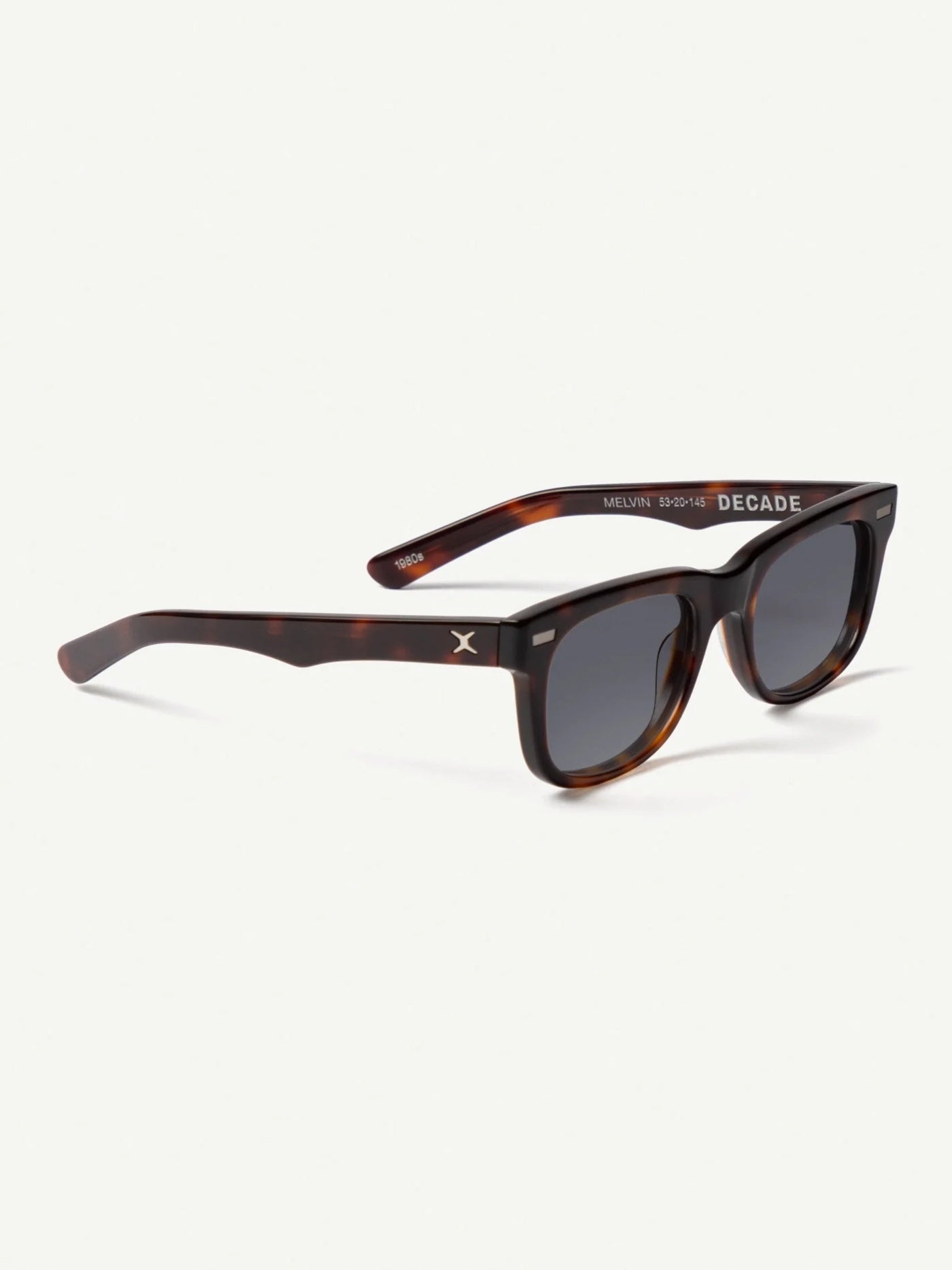 DECADE EYEWEAR | MELVIN 80s - TORTOISE/GRAY