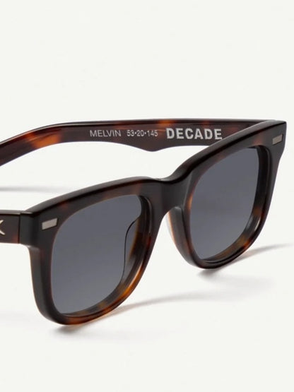 DECADE EYEWEAR | MELVIN 80s - TORTOISE/GRAY