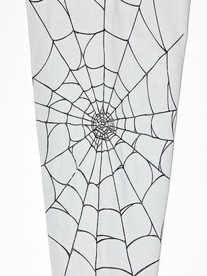TYPE VT14 SPIDER-WEB LONG SLEEVE-T - Pale Gray