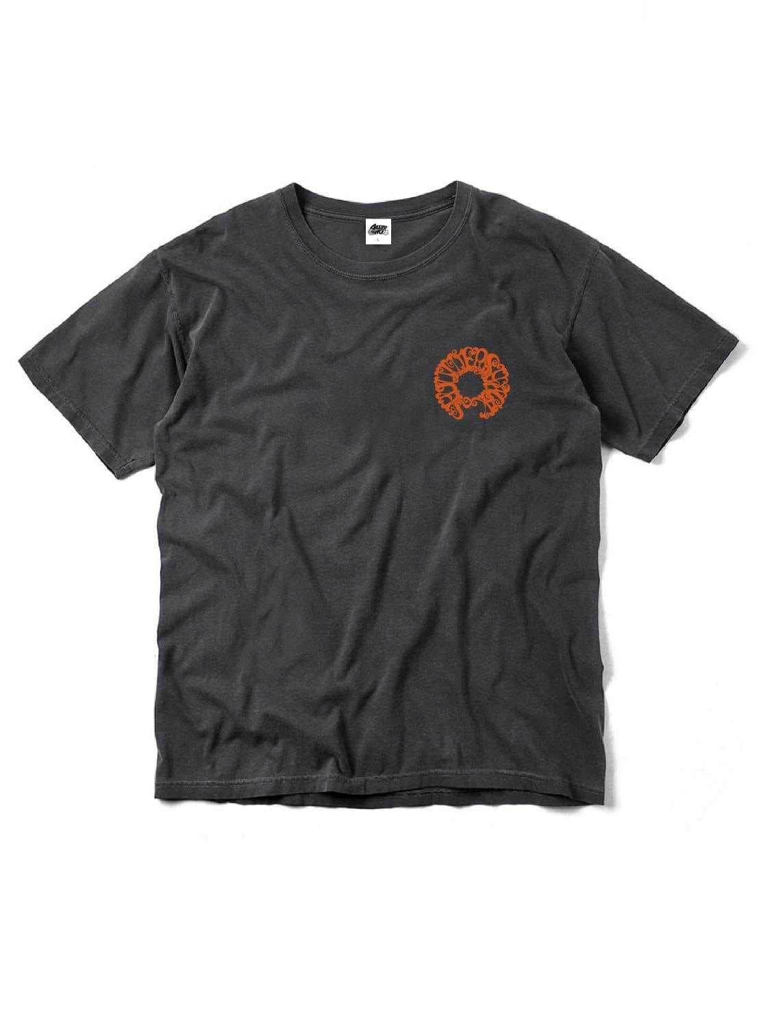排ガスTシャツ(ブラック×オレンジ)【受注販売商品】