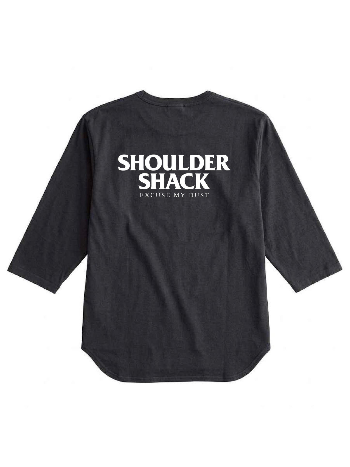 SHOULDER SHACK 3/4 Sleeve T-Shirts - Sumikuro