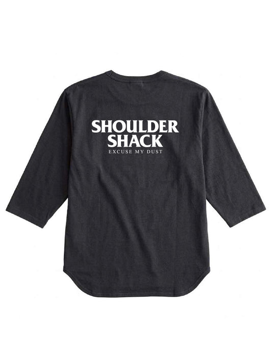 SHOULDER SHACK 3/4 Sleeve T-Shirts - Sumikuro
