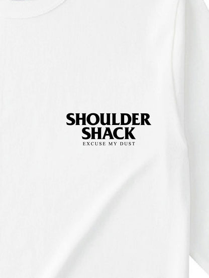 SHOULDER SHACK 3/4 Sleeve T-Shirts - Natural