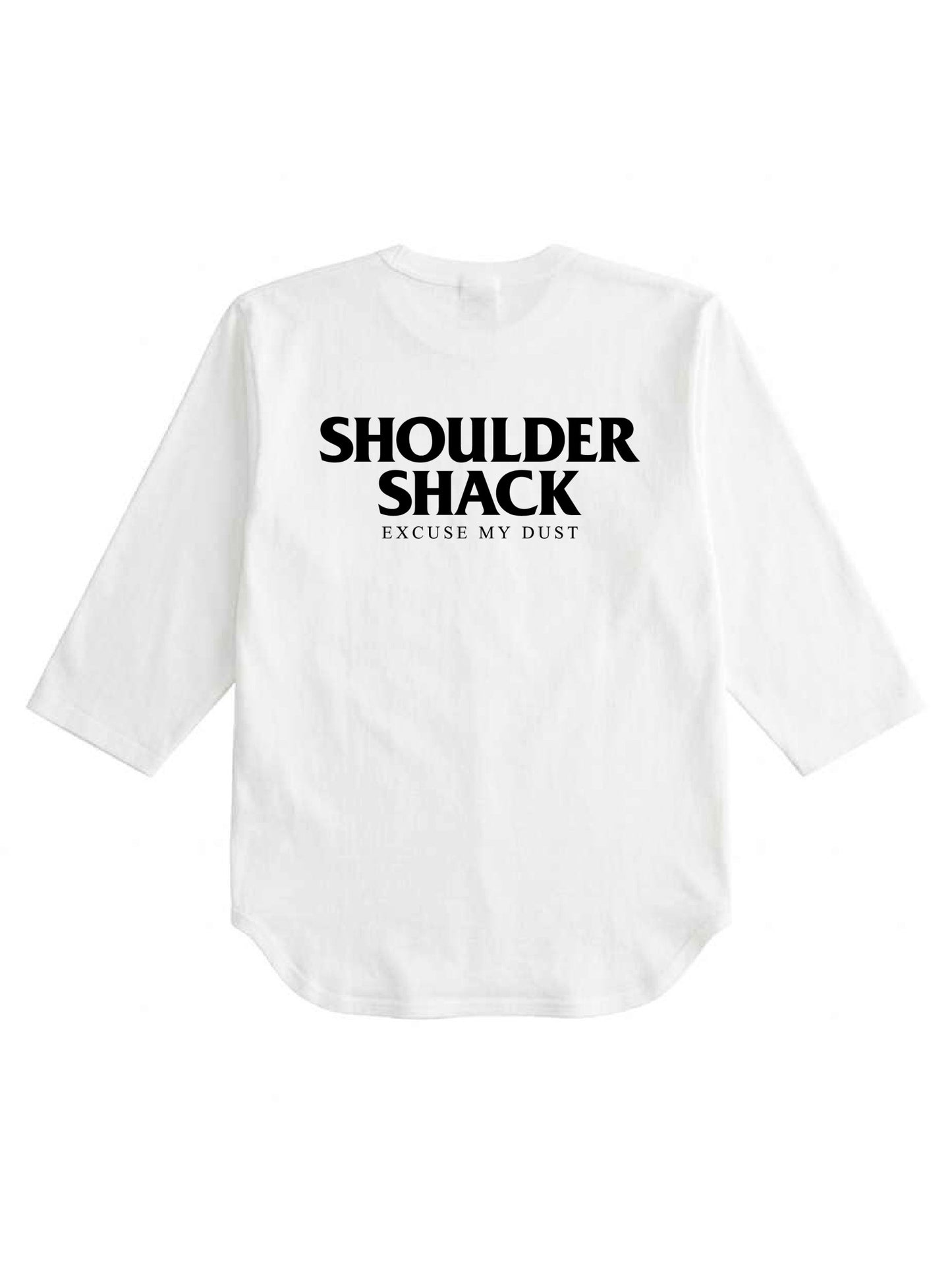 SHOULDER SHACK 3/4 Sleeve T-Shirts - Natural