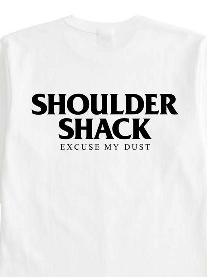 SHOULDER SHACK 3/4 Sleeve T-Shirts - Natural