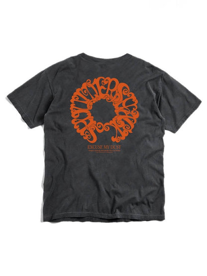排ガスTシャツ(ブラック×オレンジ)【受注販売商品】