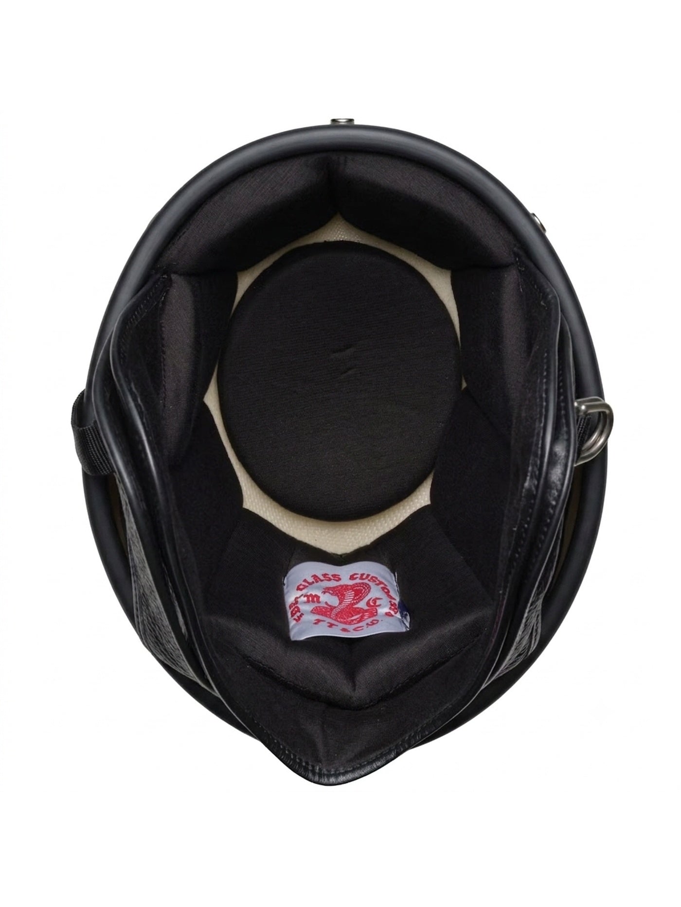 TT&CO. | any motorcycle別注 FiberGlass Customshop SHORTY BLACK RUBBER TRIM - White