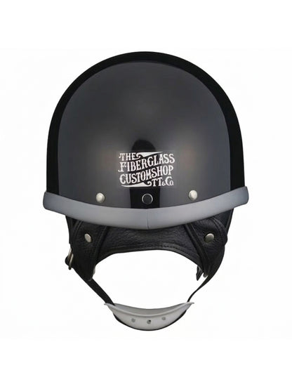 TT&CO. | any motorcycle別注 FiberGlass Customshop SHORTY BLACK RUBBER TRIM - Black