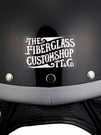 TT&CO. | any motorcycle別注 FiberGlass Customshop SHORTY BLACK RUBBER TRIM - Black