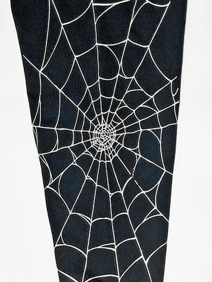 TYPE VT14 SPIDER-WEB LONG SLEEVE-T - Black