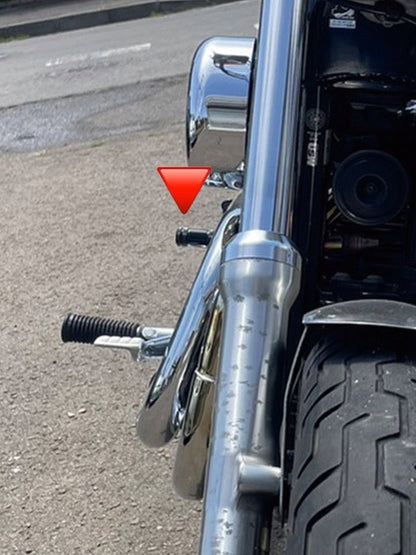 【受注販売】かんたんアニキステップ(2004年式以降のスポーツスター用)　[Made to Order] Easy Aniki Step (for 2004 and later Harley Davidson Sportster)