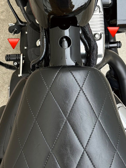 【受注販売】かんたんアニキステップ(2004年式以降のスポーツスター用)　[Made to Order] Easy Aniki Step (for 2004 and later Harley Davidson Sportster)