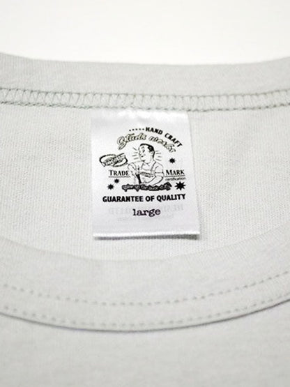 TYPE VT15 SPIDER-WEB SHORT SLEEVE-T - Pale Gray