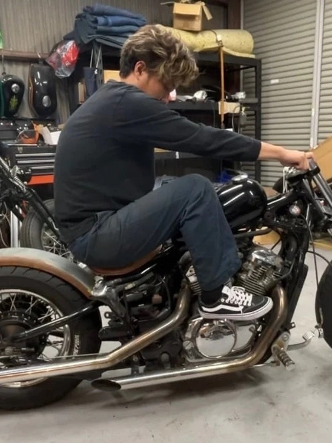 受注販売】かんたんアニキステップ - HONDA Steed400用 [Made to Order