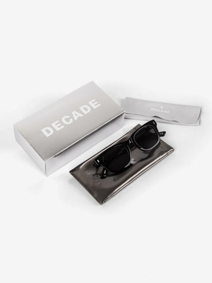DECADE EYEWEAR | BIG EARL 50s - GLOSS BLACK/GARY