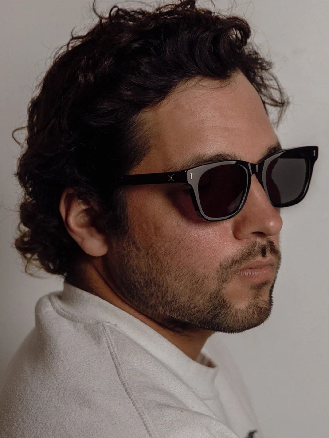 DECADE EYEWEAR | BIG EARL 50s - GLOSS BLACK/PURPLE