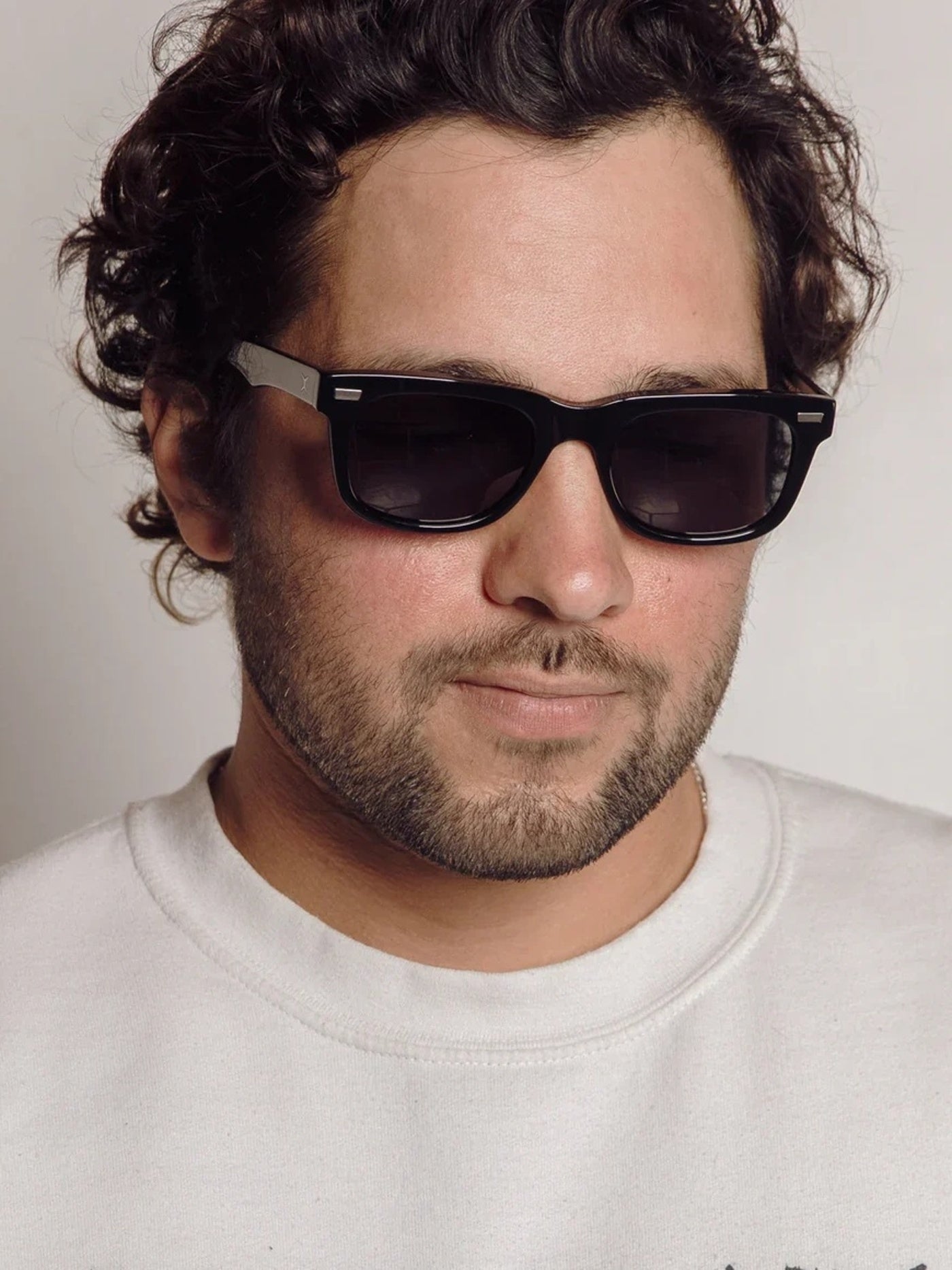 DECADE EYEWEAR | BIG EARL 50s - GLOSS BLACK/PURPLE