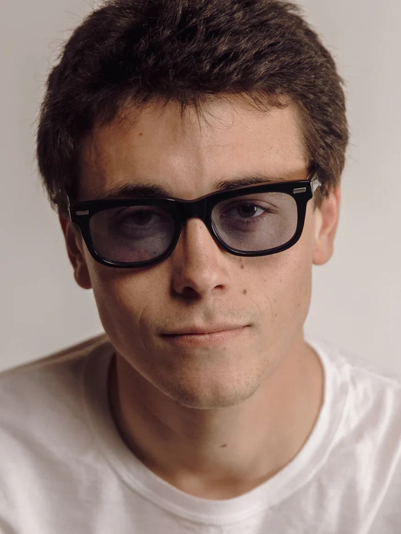 DECADE EYEWEAR | MELVIN 80s - GLOSS BLACK/BLUE