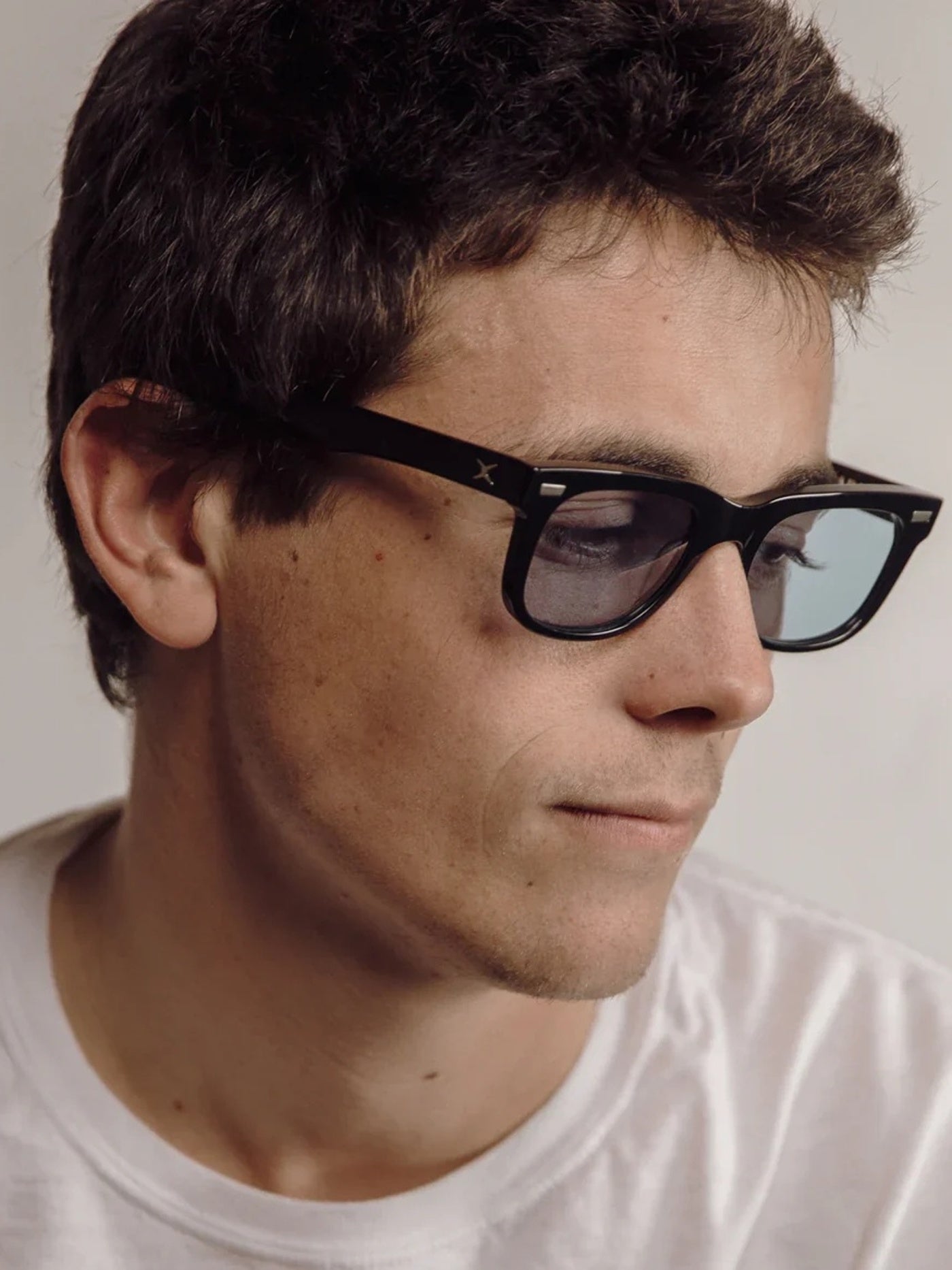 DECADE EYEWEAR | MELVIN 80s - GLOSS BLACK/BLUE