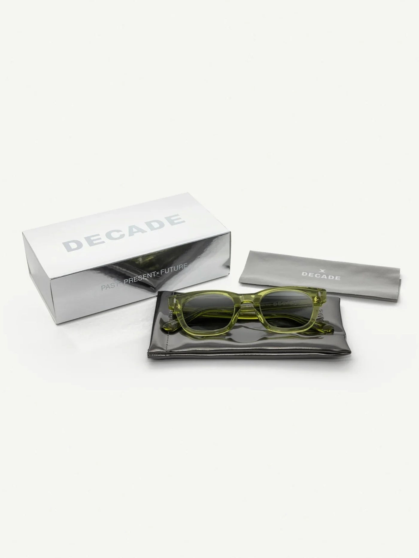 DECADE EYEWEAR | EARL 50s - GLOSS BLACK/PURPLE
