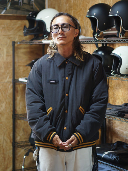 Vin&Age | TYPE VTJ9 LETTERMAN JK - Dark Gray/Mustard