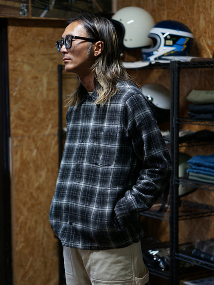 Vin&Age | TYPE VSL26W SHIRT JACKET - Black