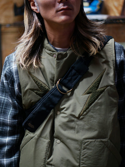 Vin&Age | TYPE VBG10 CANVAS SHOULDER BAG - Brown