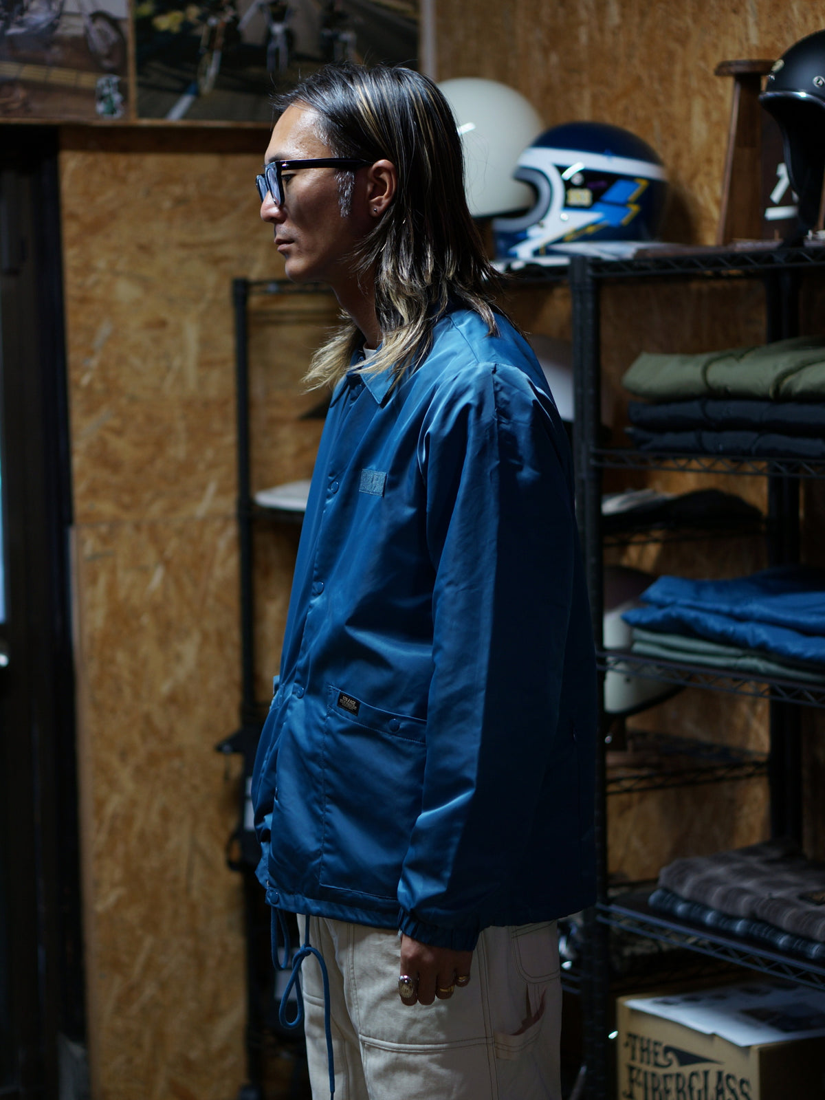 Vin&Age | TYPE VCJ1 COACH JACKET - Navy