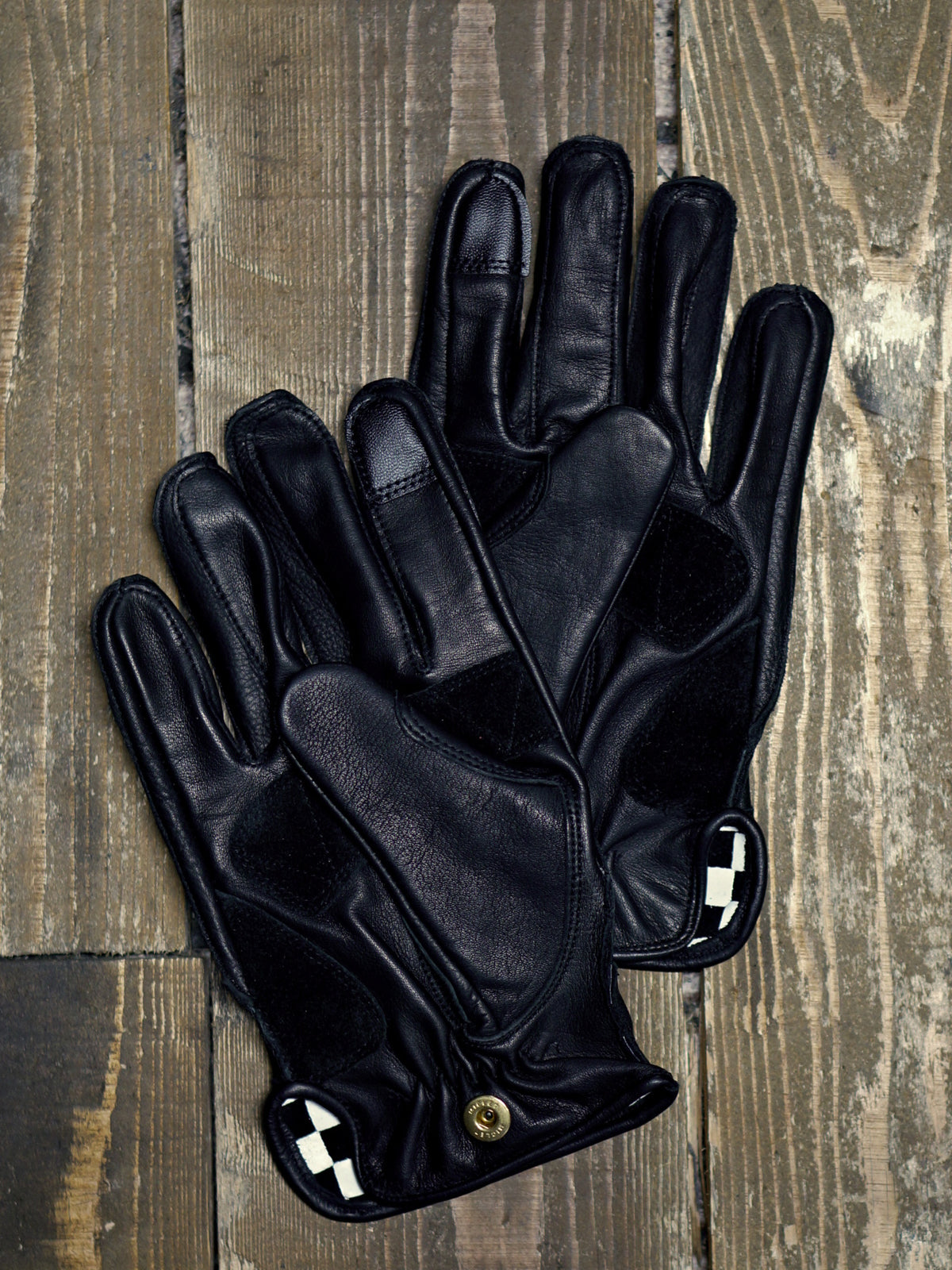 Vin&Age | TYPE VG26 FLIP CHECKER GLOVES - Black