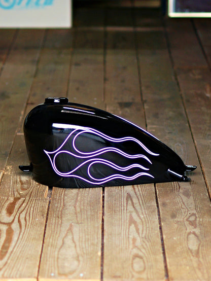 Flames Tank Decal - Matte 1