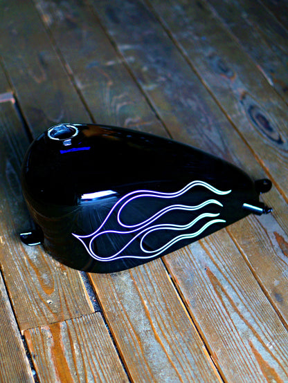 Flames Tank Decal - Gloss 2